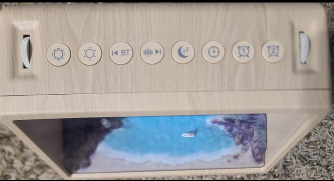 Customer photo review of Sunrise Simulation Wake-Up Light