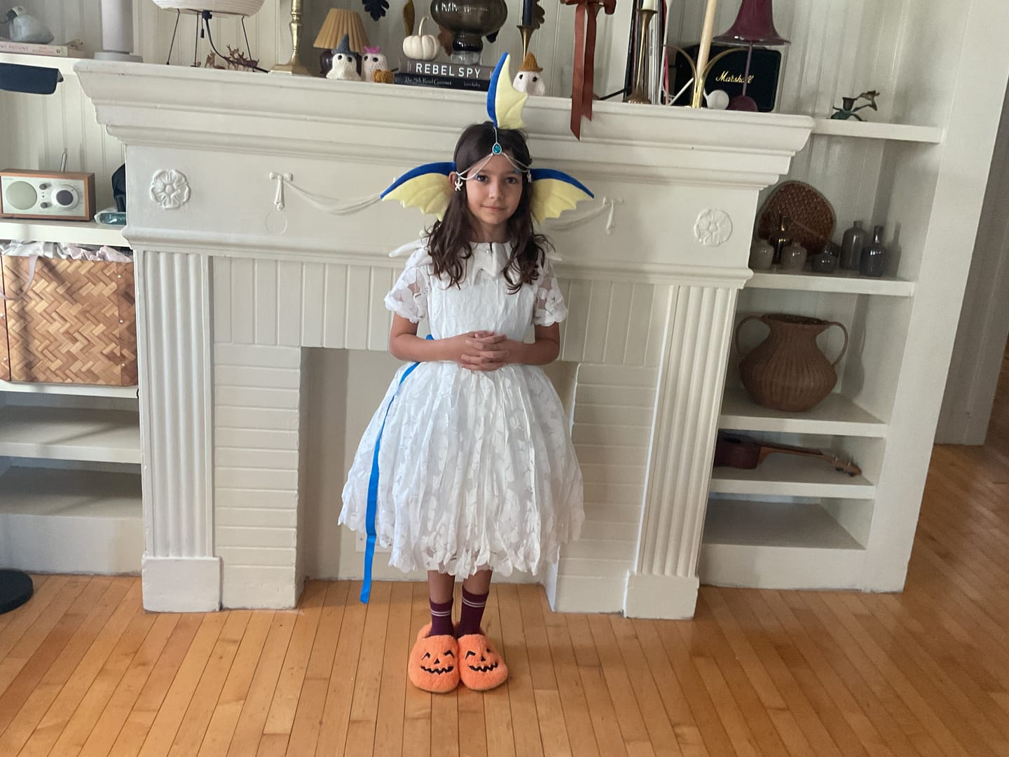 Customer photo review of Evangeline Frock in White