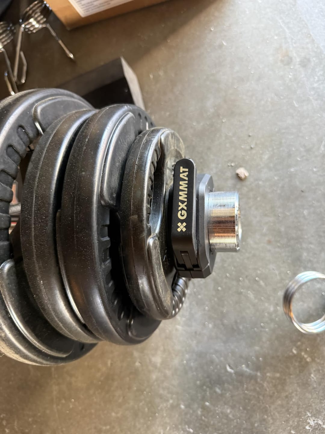 Customer photo review of GXMMAT Magnetic Barbell Collar