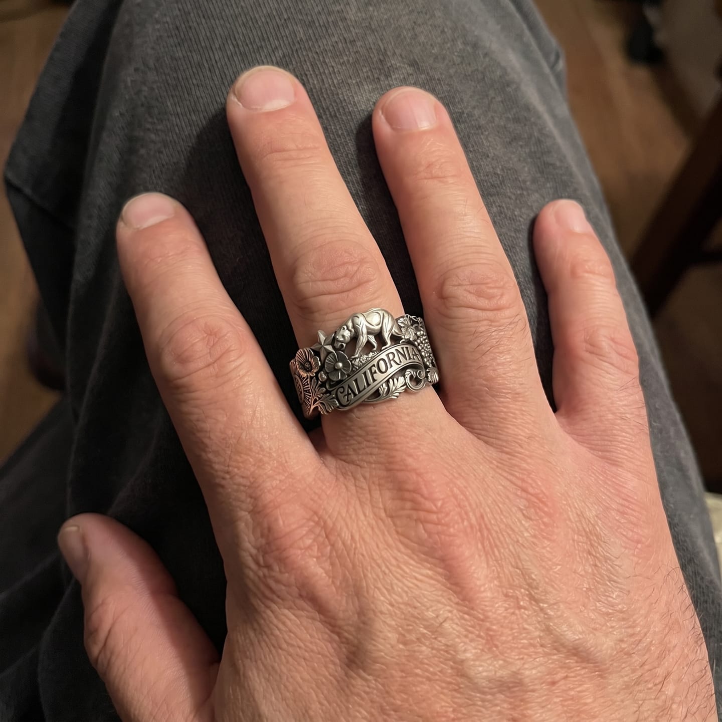 Customer photo review of California Bear Ring
