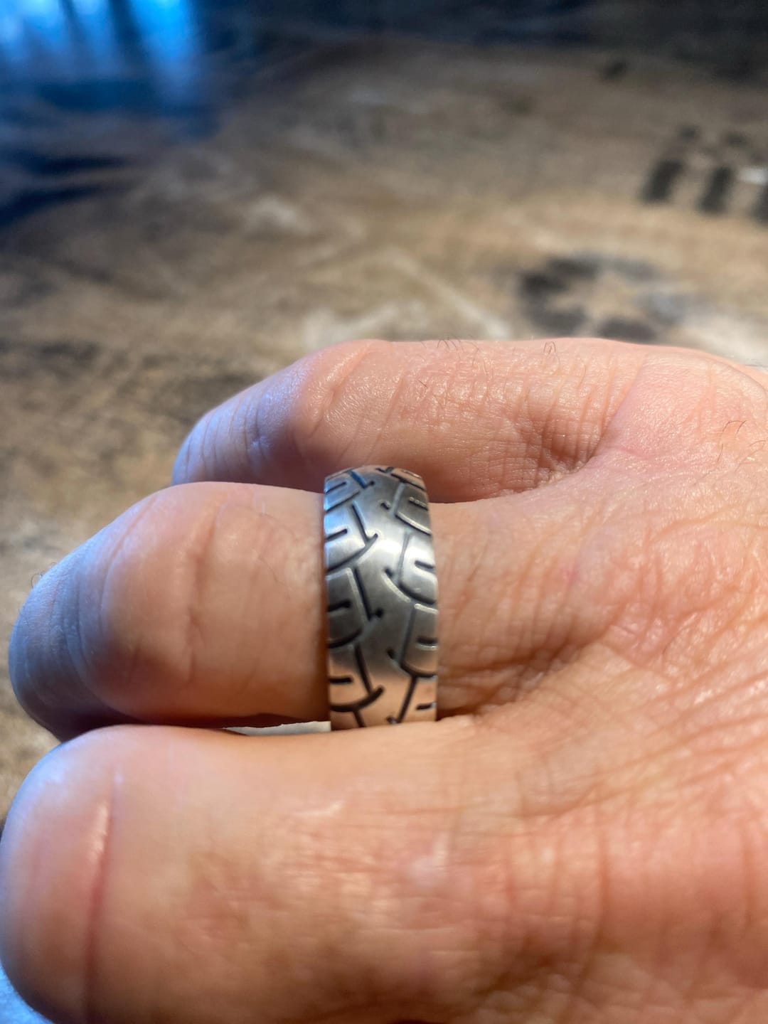 Customer photo review of Tire Tread Ring