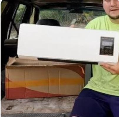 Customer photo review of Climora Cooler air. Calmer nights