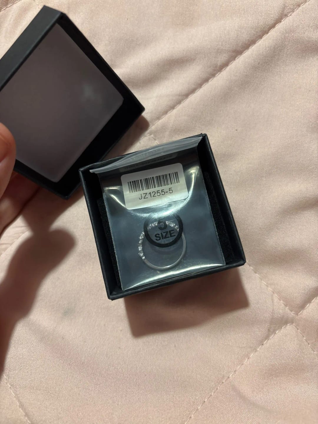 Customer photo review of Butterfly Elegance Zircon Ring