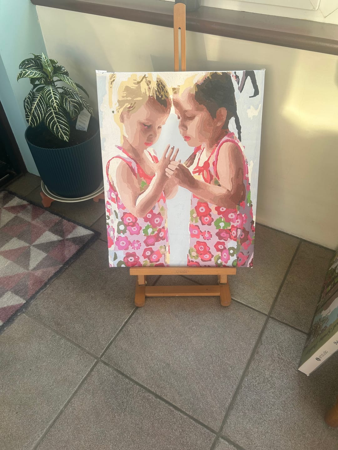 Customer photo review of Kit Personnalisé 40x50cm - 80x120cm Réalisation graphique GRATUITE