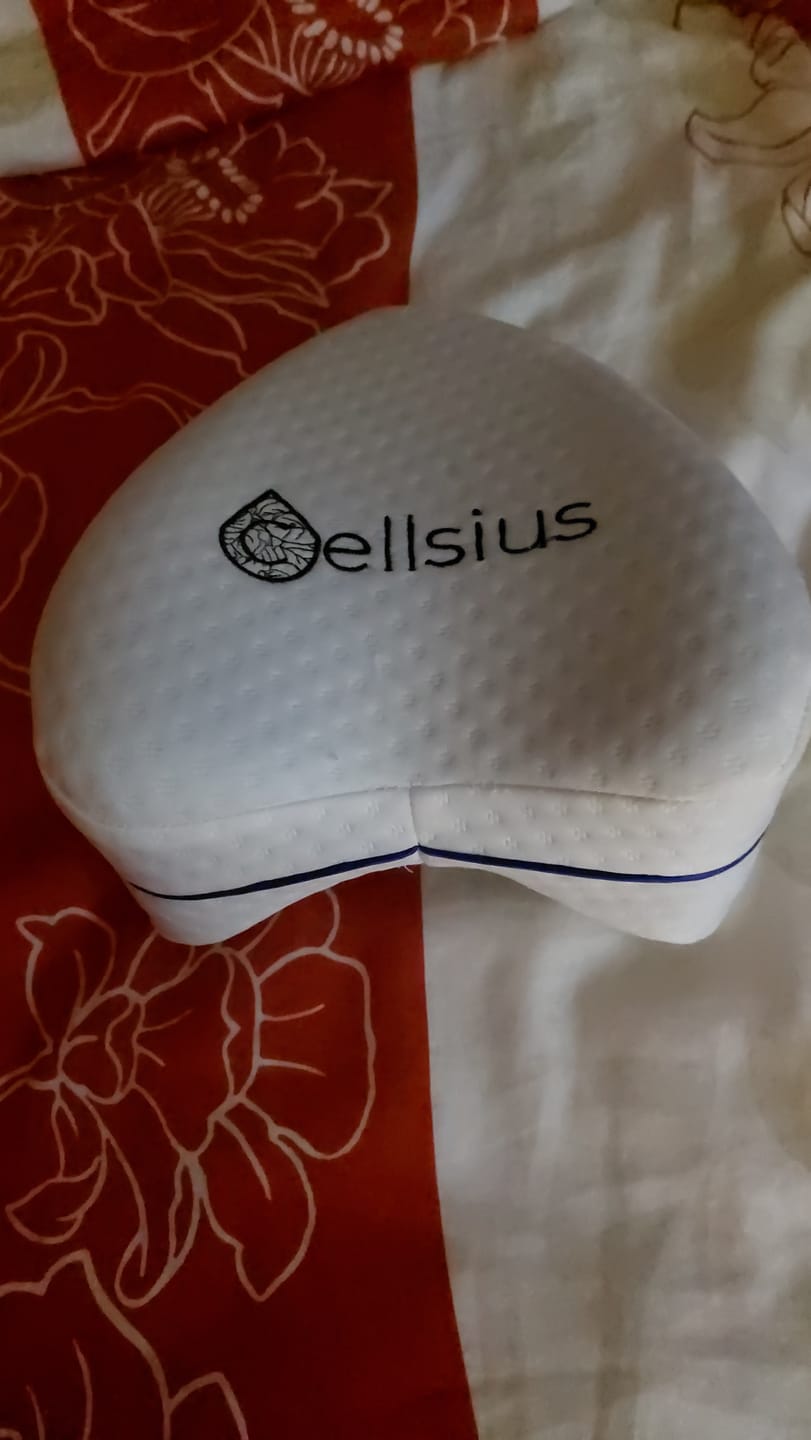 Customer photo review of Waschbarer Ersatzbezug - Cellsius Kniekissen