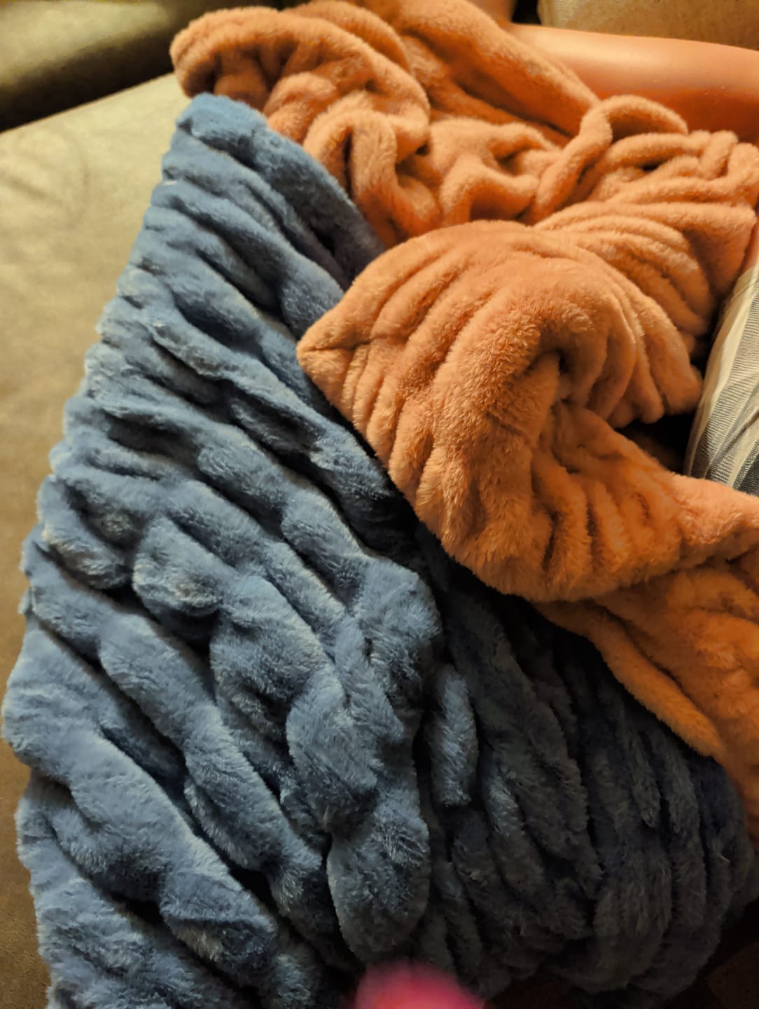 Customer photo review of Hugs Blossom Blanket