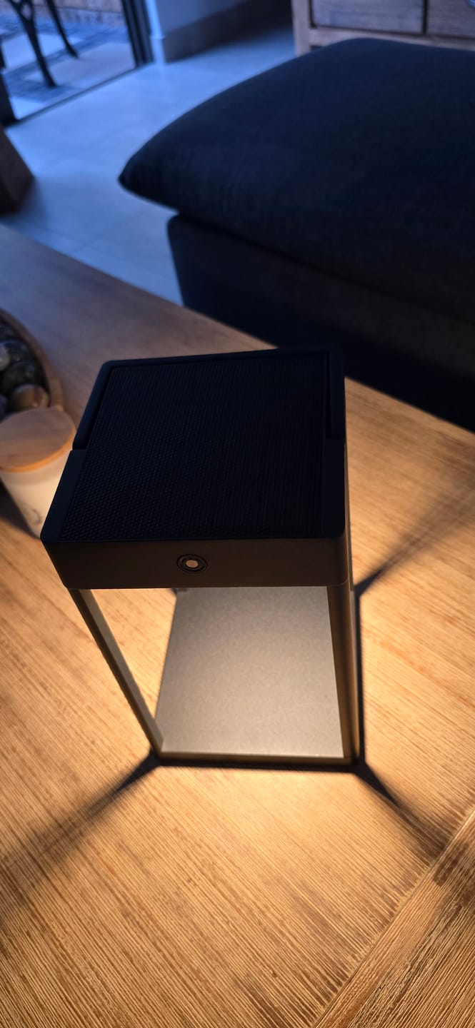 Customer photo review of Luxury Metal Solar Lantern