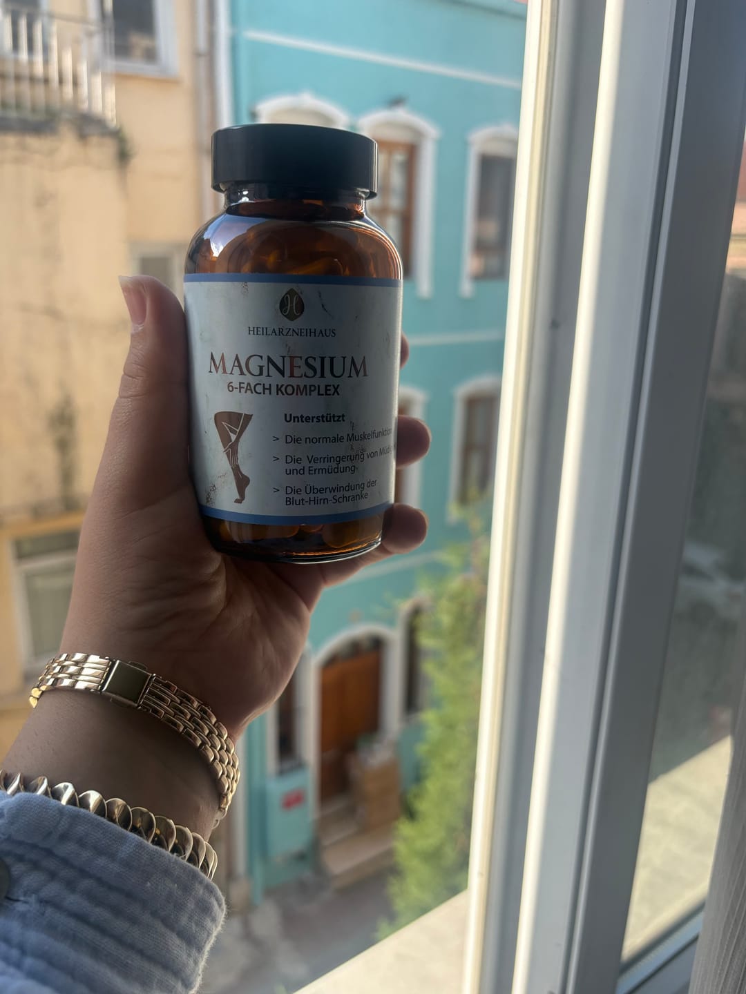 Customer photo review of Magnesium 6-Fach Komplex hochdosiert Kapseln