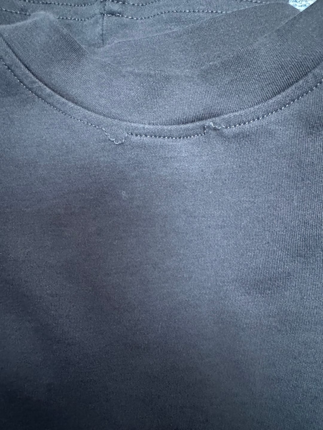 Customer photo review of Mock Neck T-Shirt