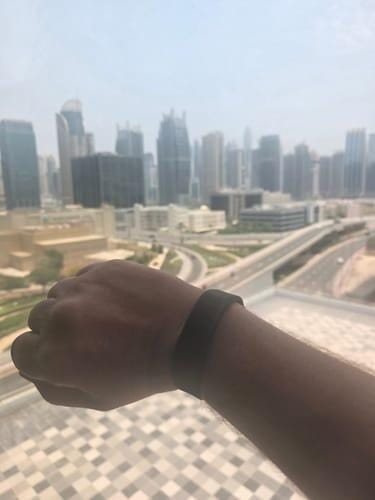 Customer photo review of Wearable Vibration Alarm