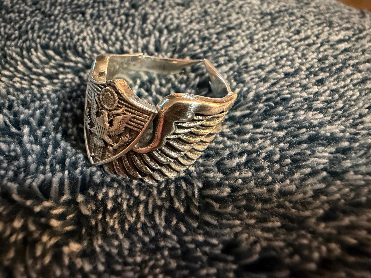 Customer photo review of Army Aircrew Ring