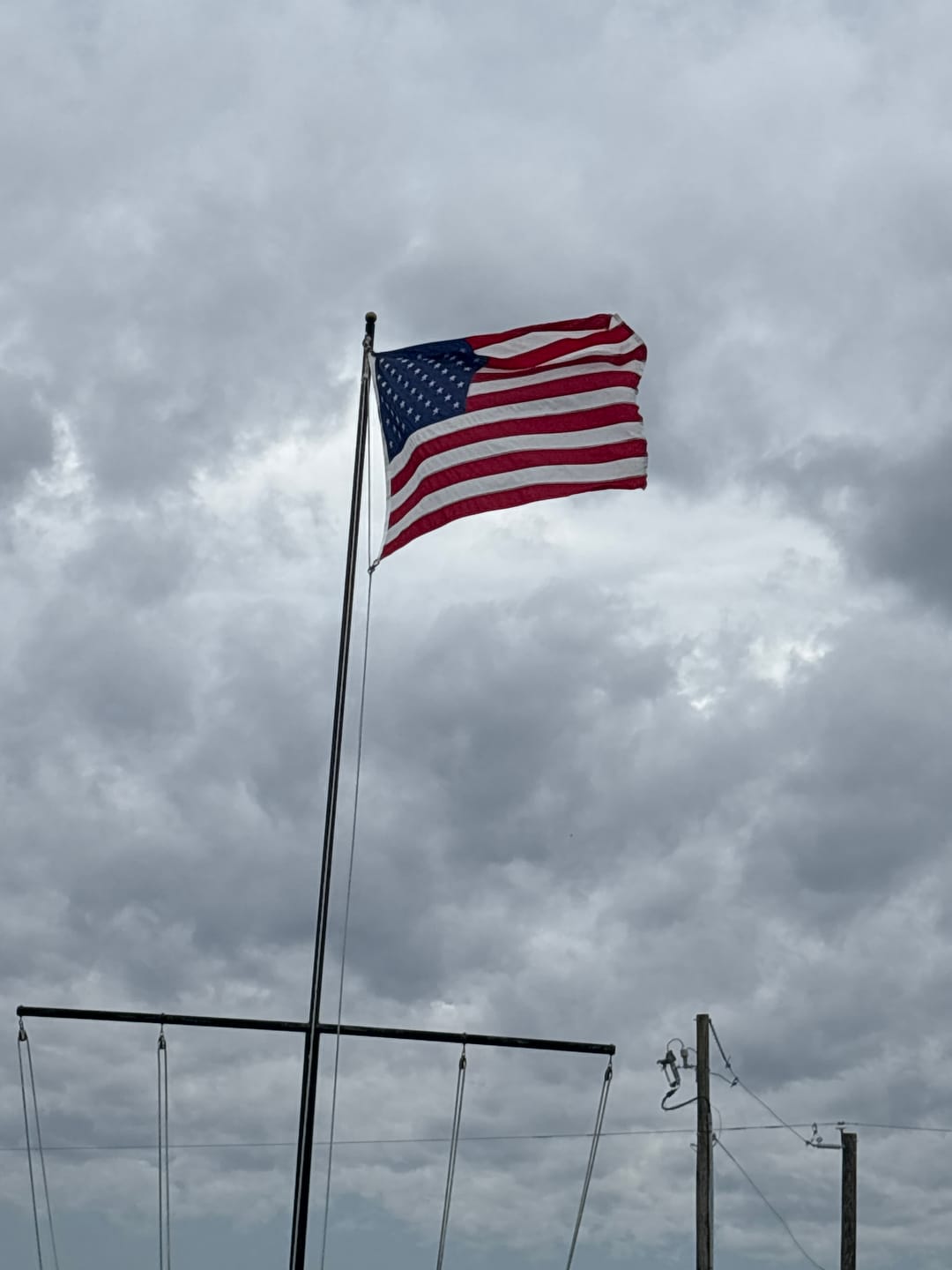 Customer photo review of 4' x 6' American Flag