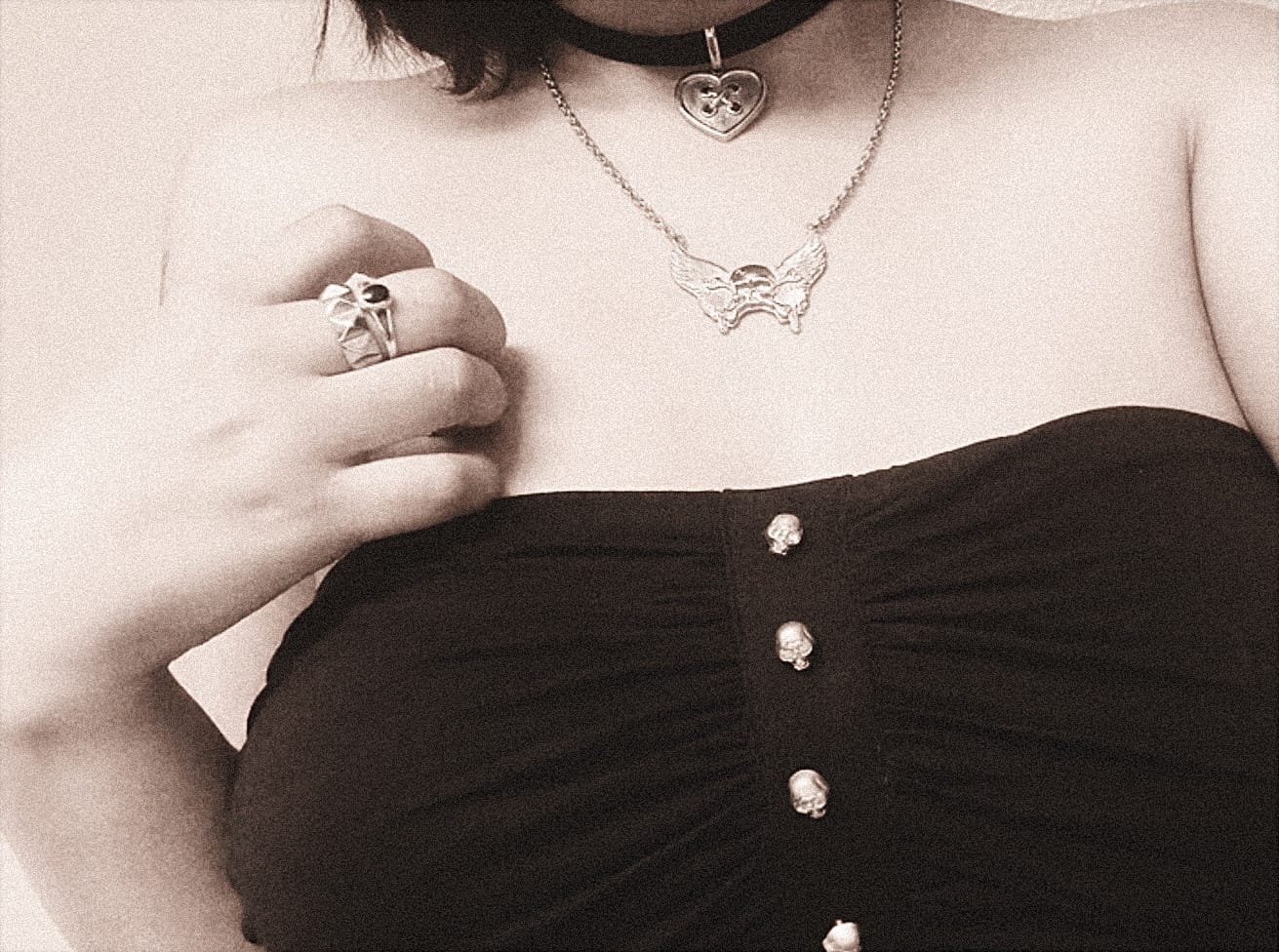 Customer photo review of Carmen Tube Top - Black