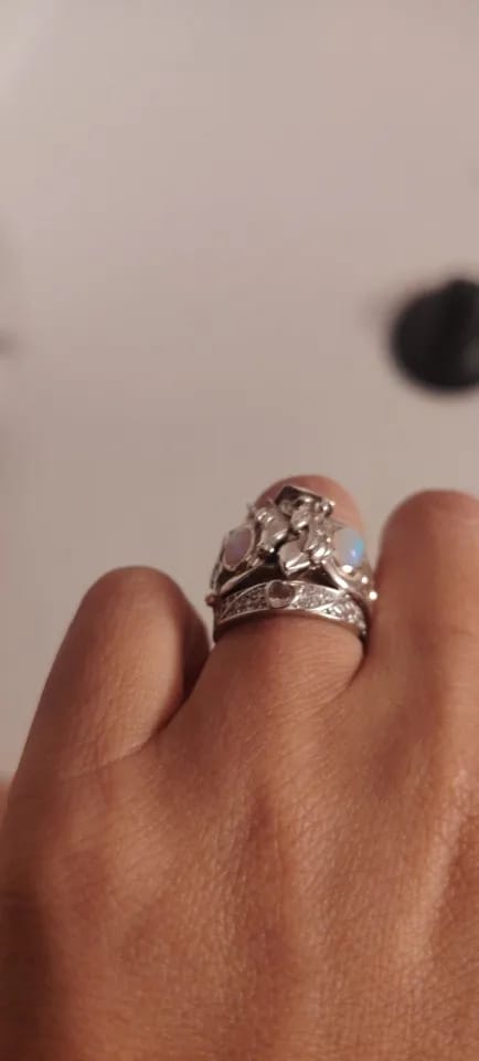 Customer photo review of Retro Bliss Champagne Band