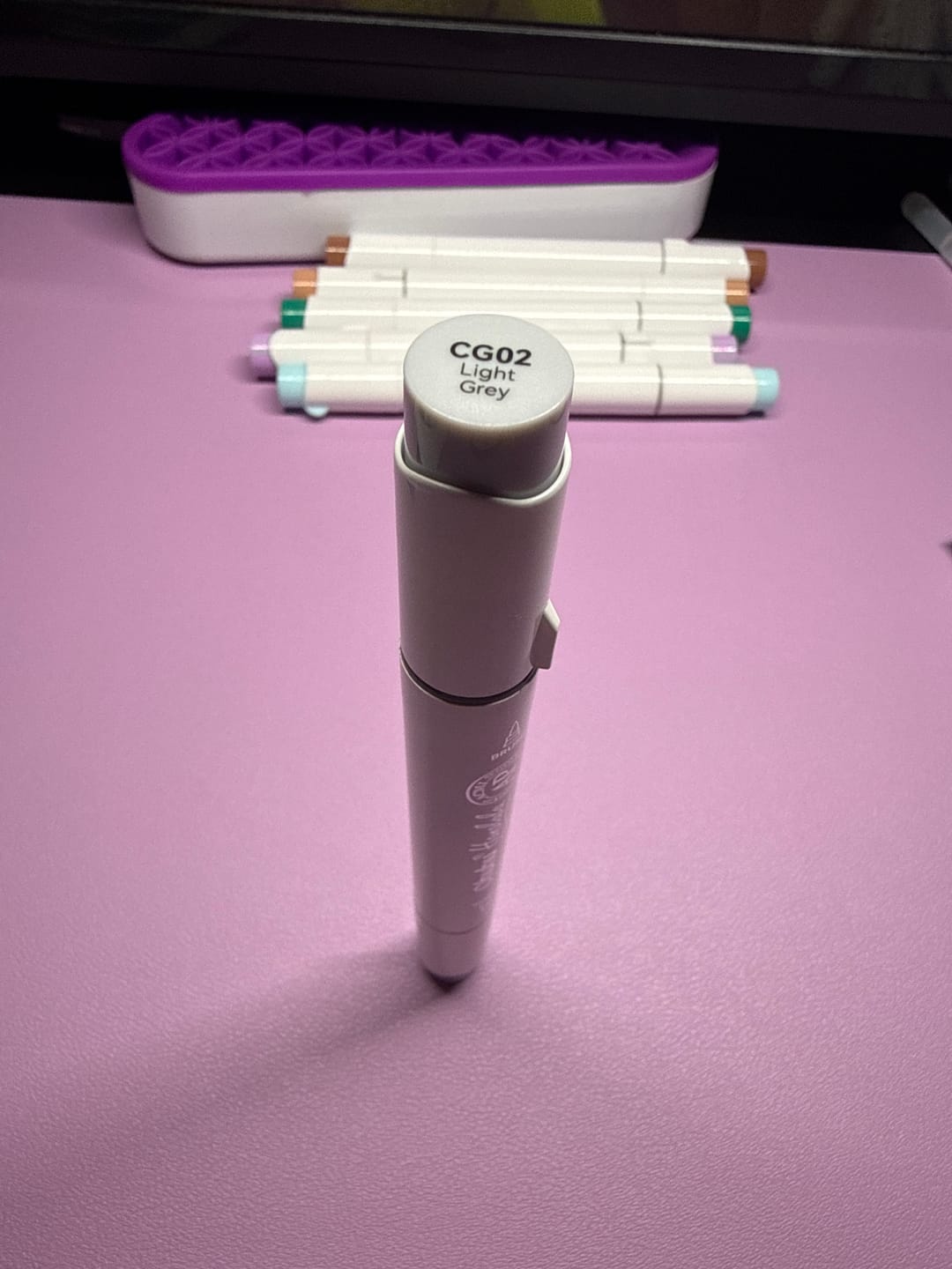 Customer photo review of Ohuhu Honolulu CG030 / CG02 Individual Marker, Brush & Chisel