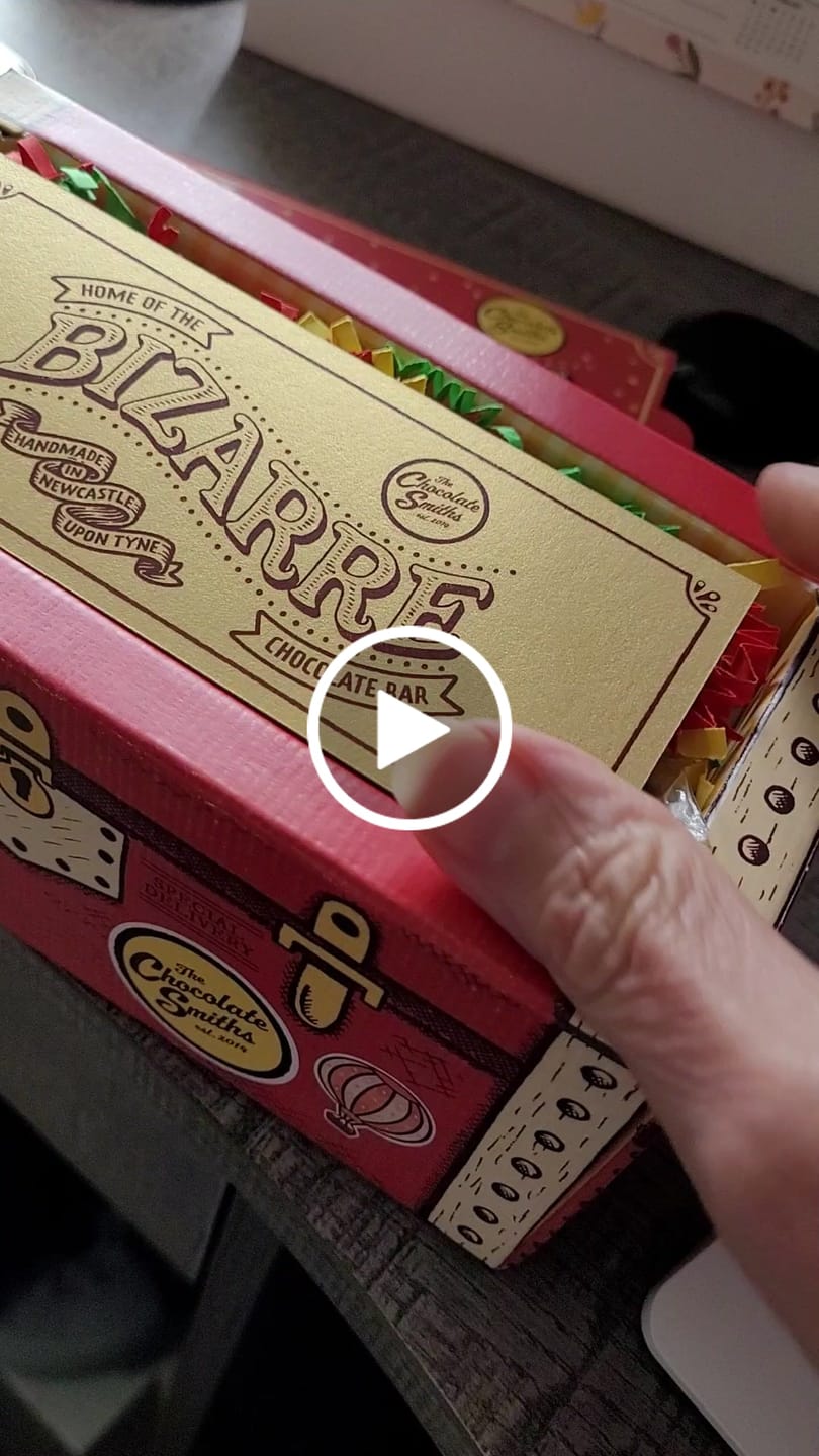 Customer video review of Wonky Vietnamese Coffee, sesame and peanut Bizarre Bar - 145g