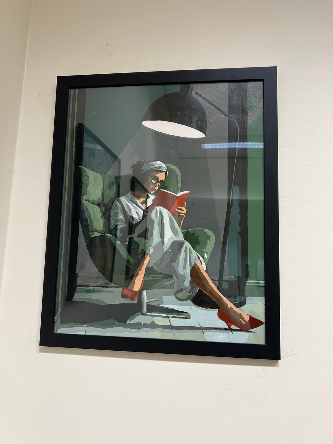 Customer photo review of Malen nach Zahlen - Stille Kapitel
