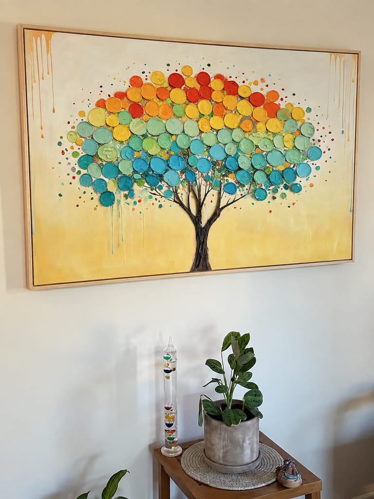 Reseña fotográfica del cliente sobre Colorful Art ZBZU
