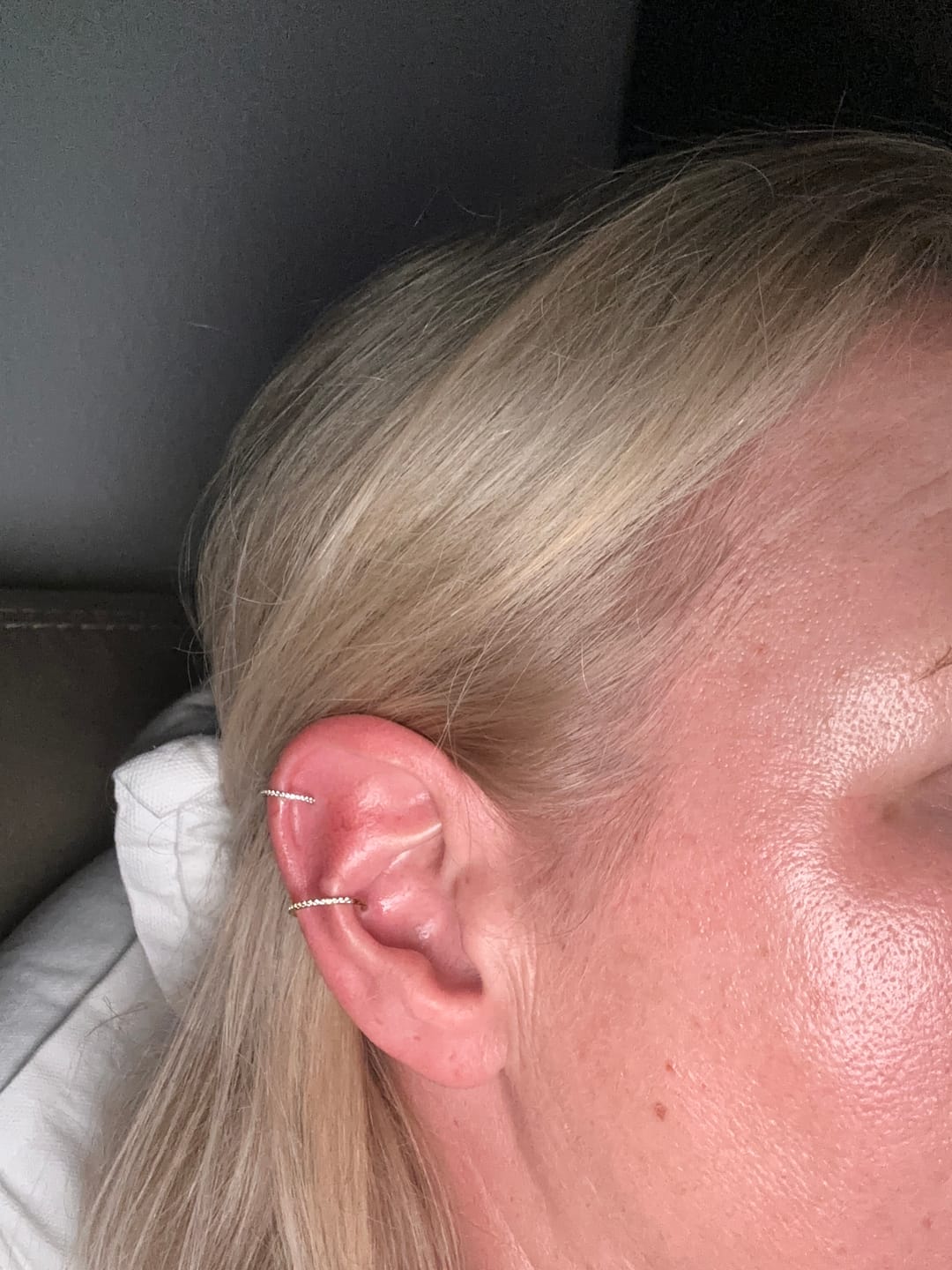 Customer photo review of Zircon Clicker | Nasen- & Ohrpiercing