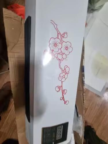 Customer photo review of Climora Cooler air. Calmer nights