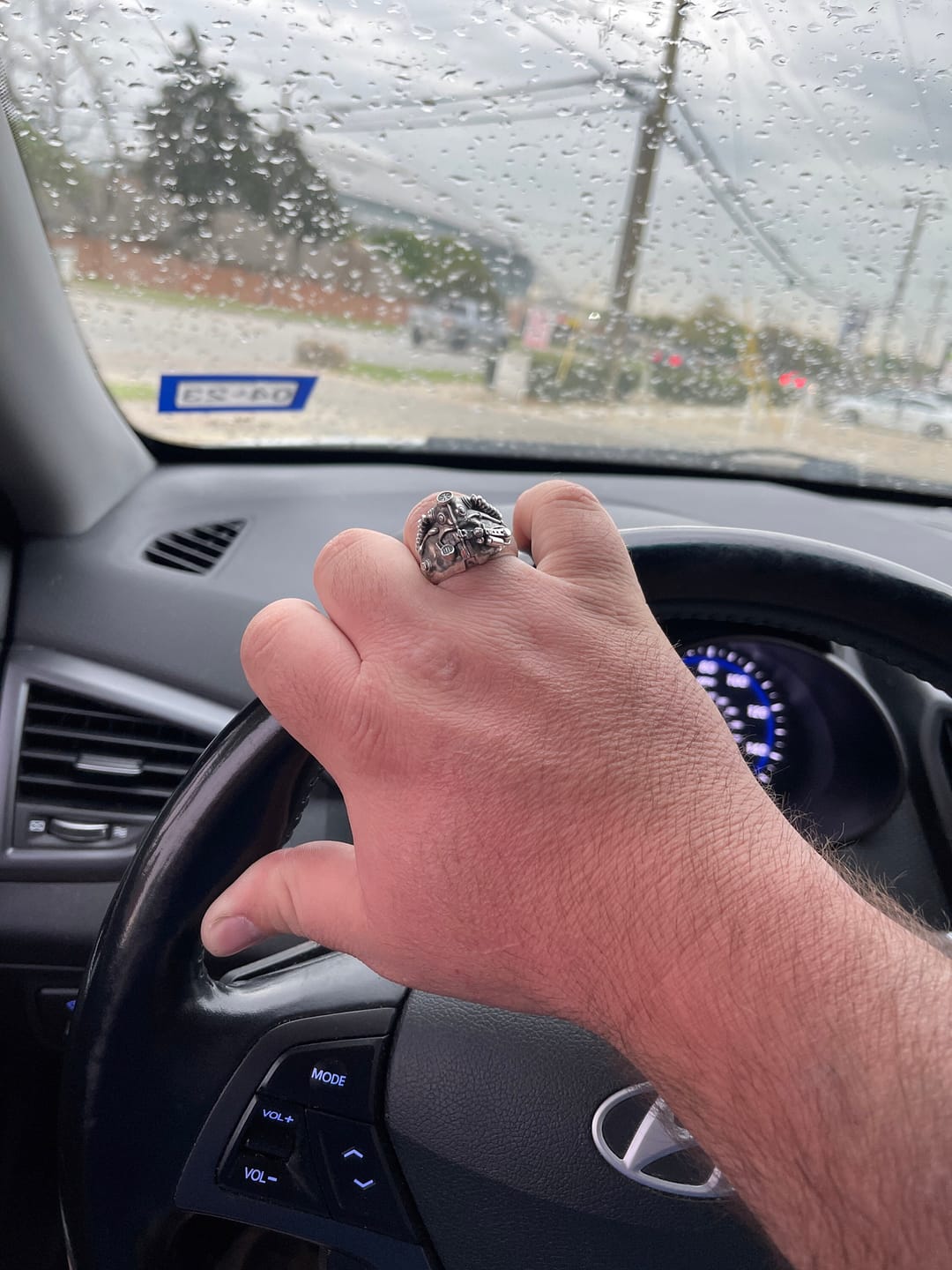 Customer photo review of Gas Mask Ring