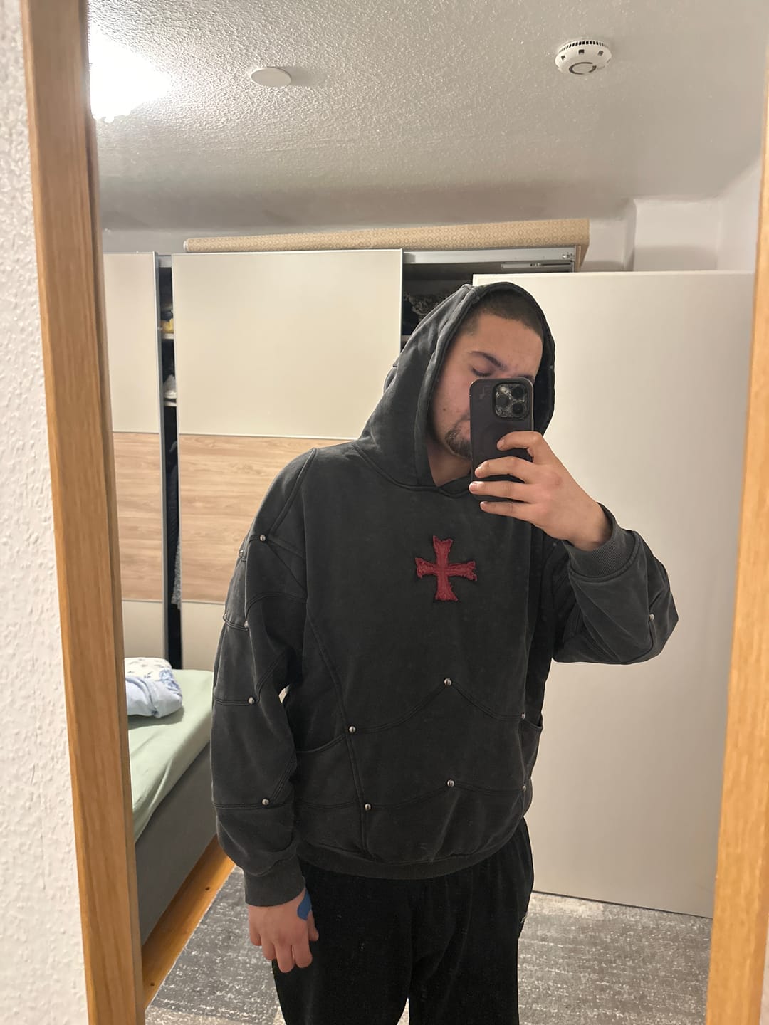 Customer photo review of Crusader Armor Hoodie