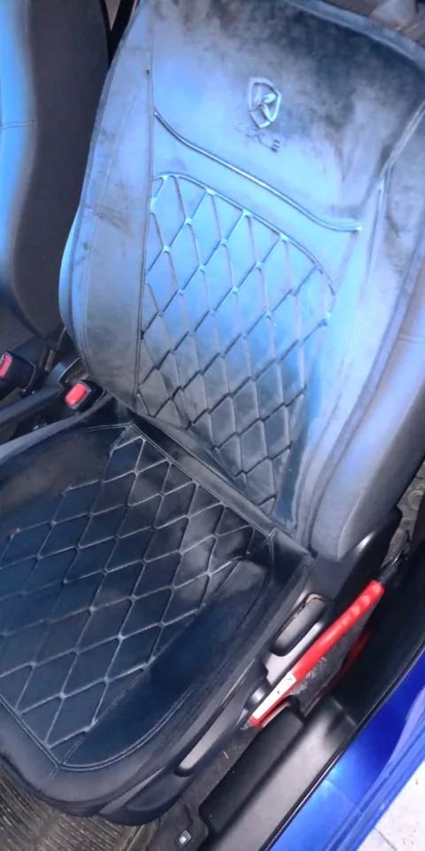Customer photo review of Heated Car Seat Cover, 12 V