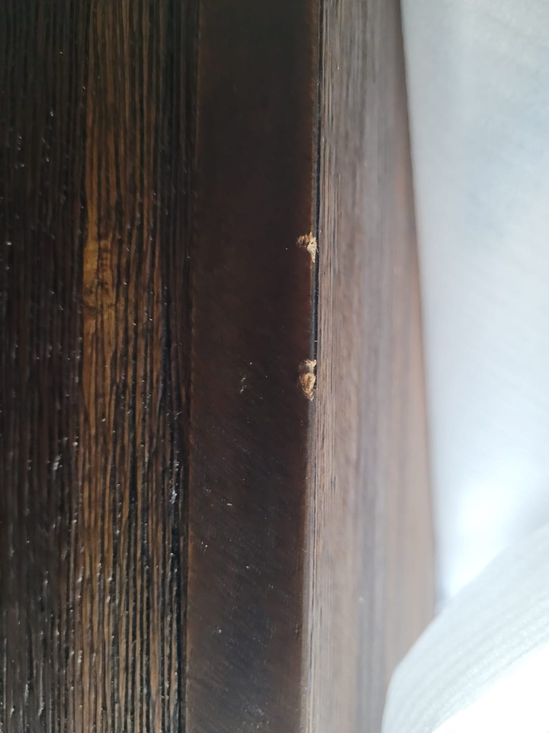 Customer photo review of DUBLIN - Banc 52" de salle à manger en acacia