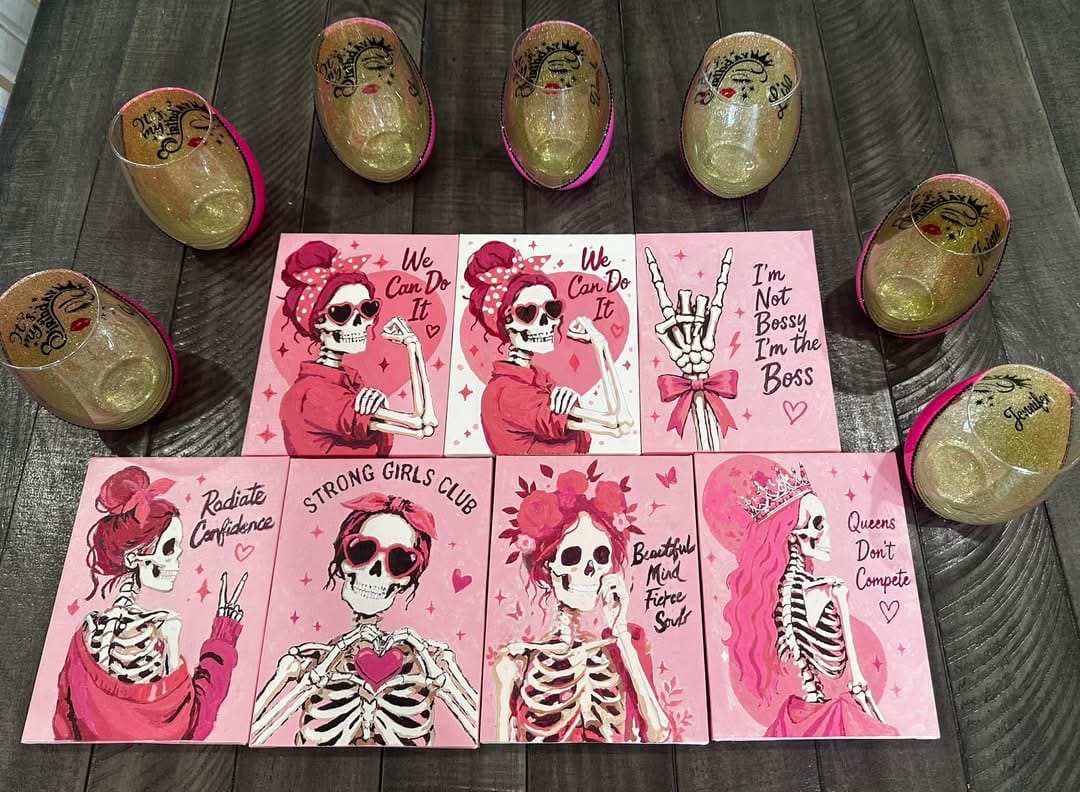 Customer photo review of 6 Mini Paintings - Fierce Soul Set