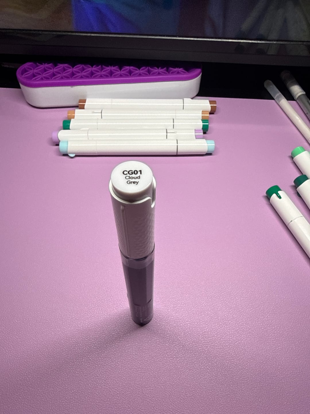 Customer photo review of Ohuhu Marker Ink CG01 / CG020 Refill for Alcohol marker