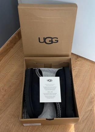 Customer photo review of UGG Tasman Slipper Black – Women's