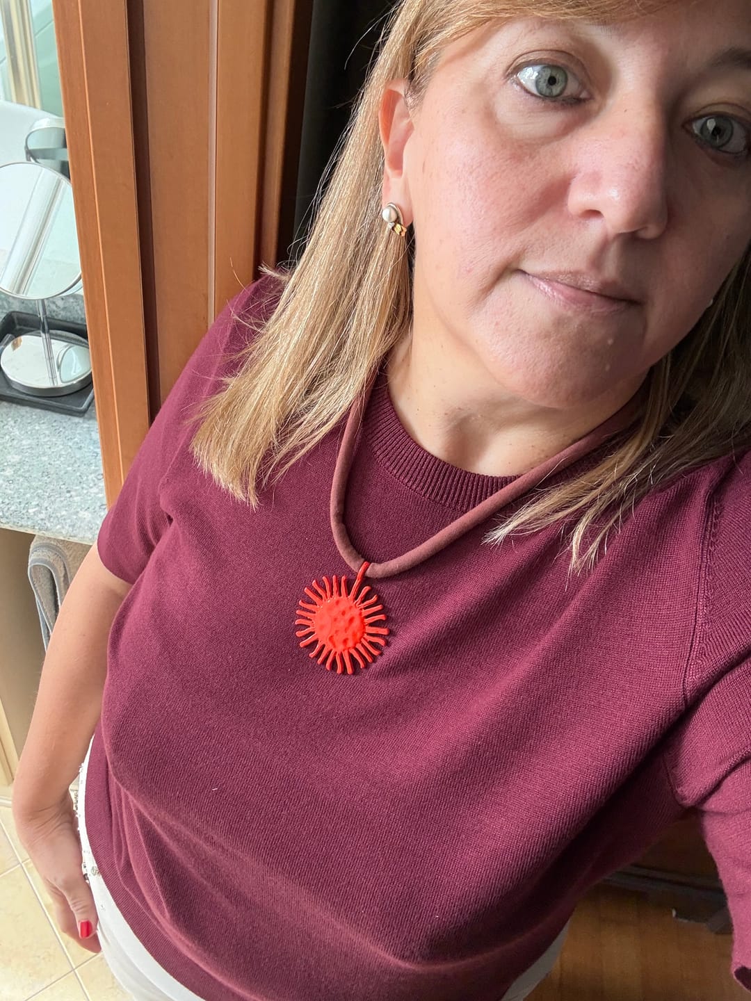 Customer photo review of MAGLIONE SILJE MC VINO