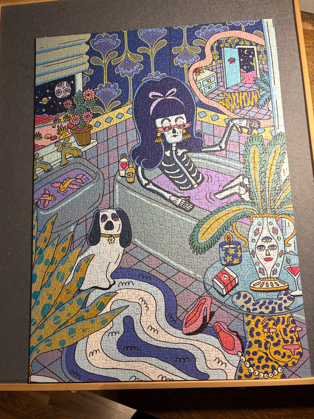 Customer photo review of Moonlight | 1000 Piece Puzzle