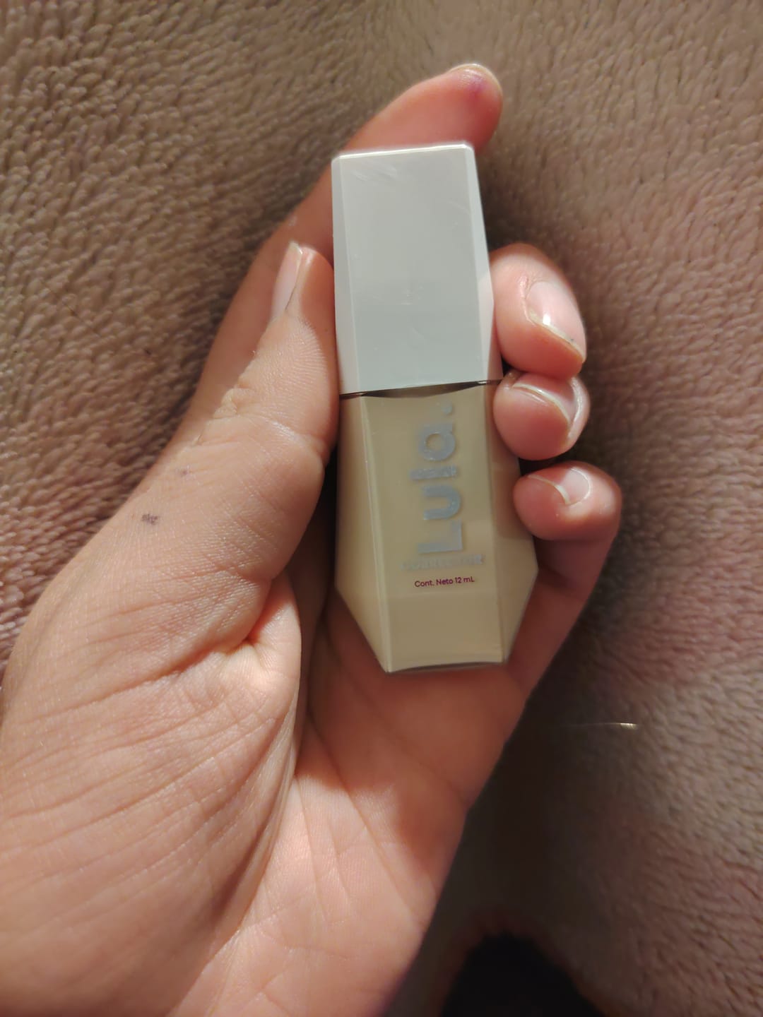 Customer photo review of CORRECTOR LÍQUIDO