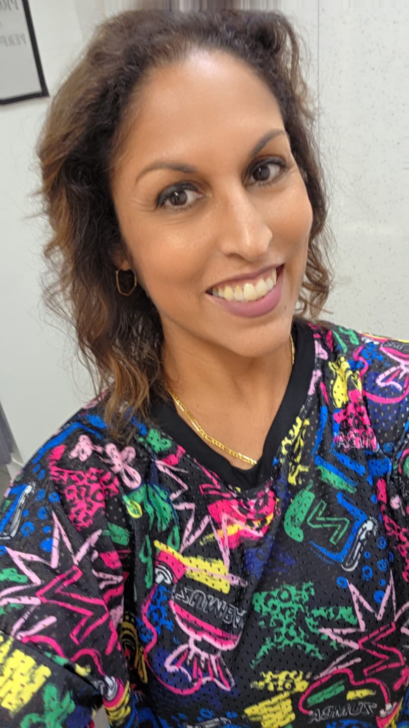 Customer photo review of Sizzlin' Boxy Dolman Crop Top