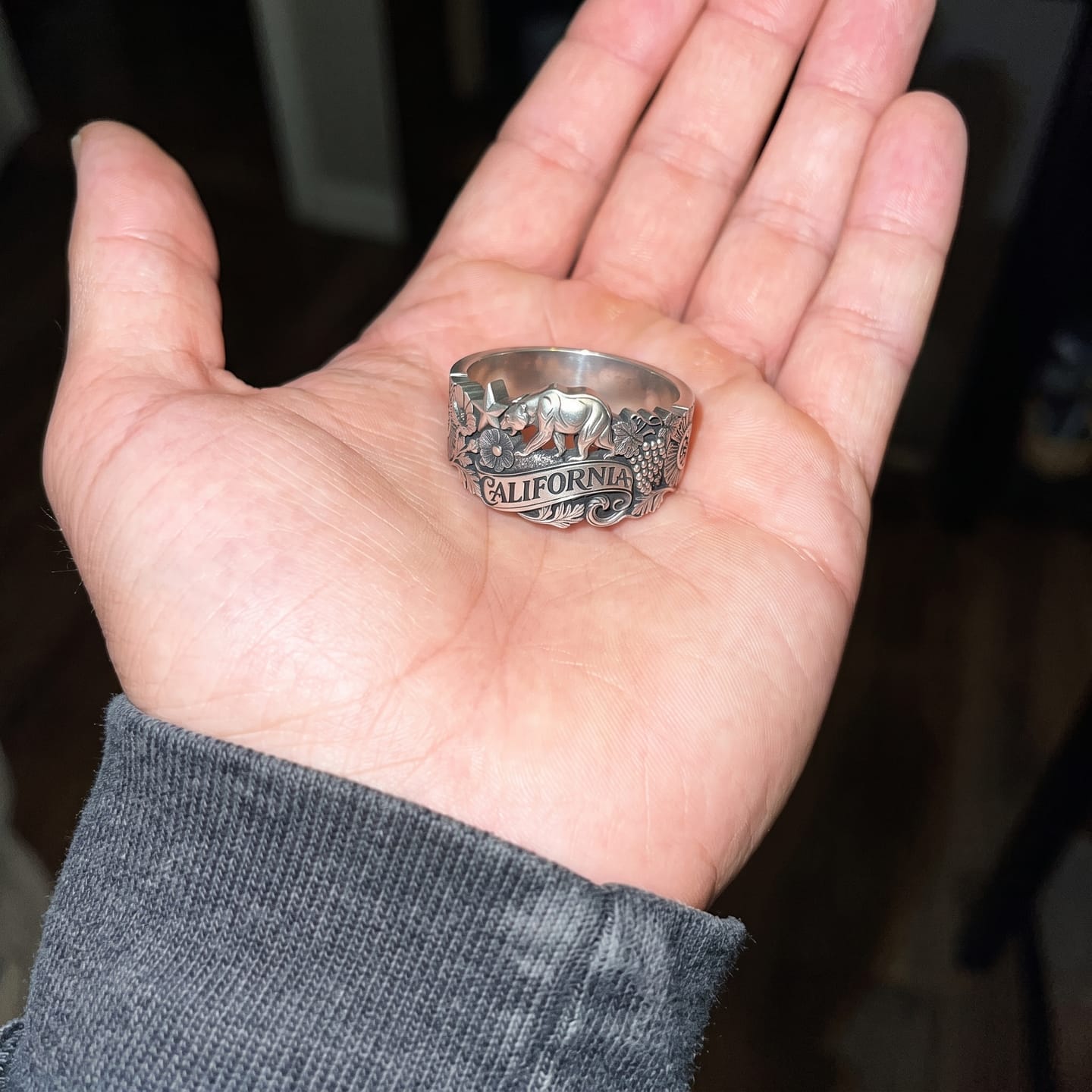 Customer photo review of California Bear Ring