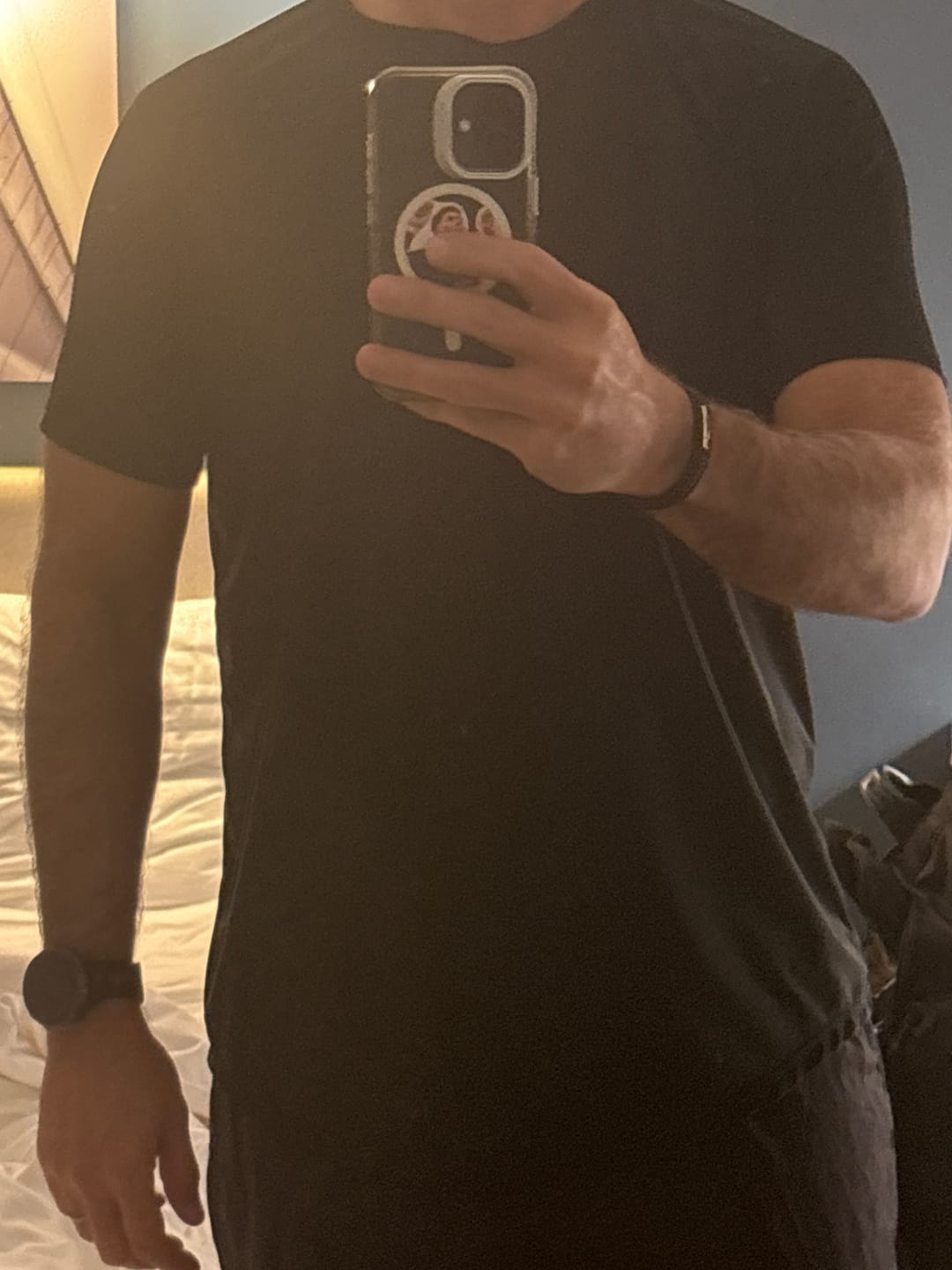 Customer photo review of Training Sport Tee - Black