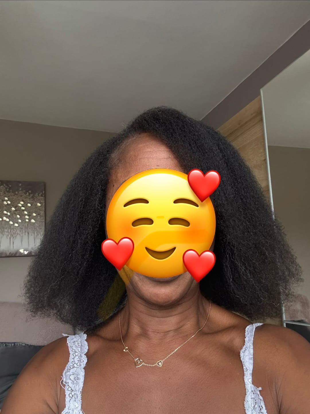 Customer photo review of Moisture Miracle – Leave-in Conditioner