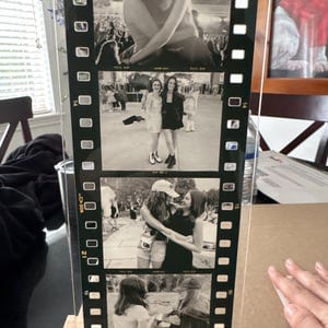 Customer photo review of Film Strip Photo Plaque