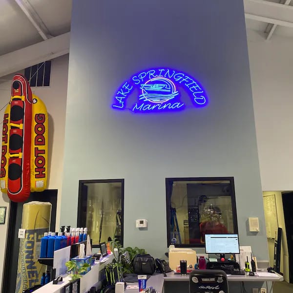 Customer photo review of Custom Sign for Olivia Kennedy