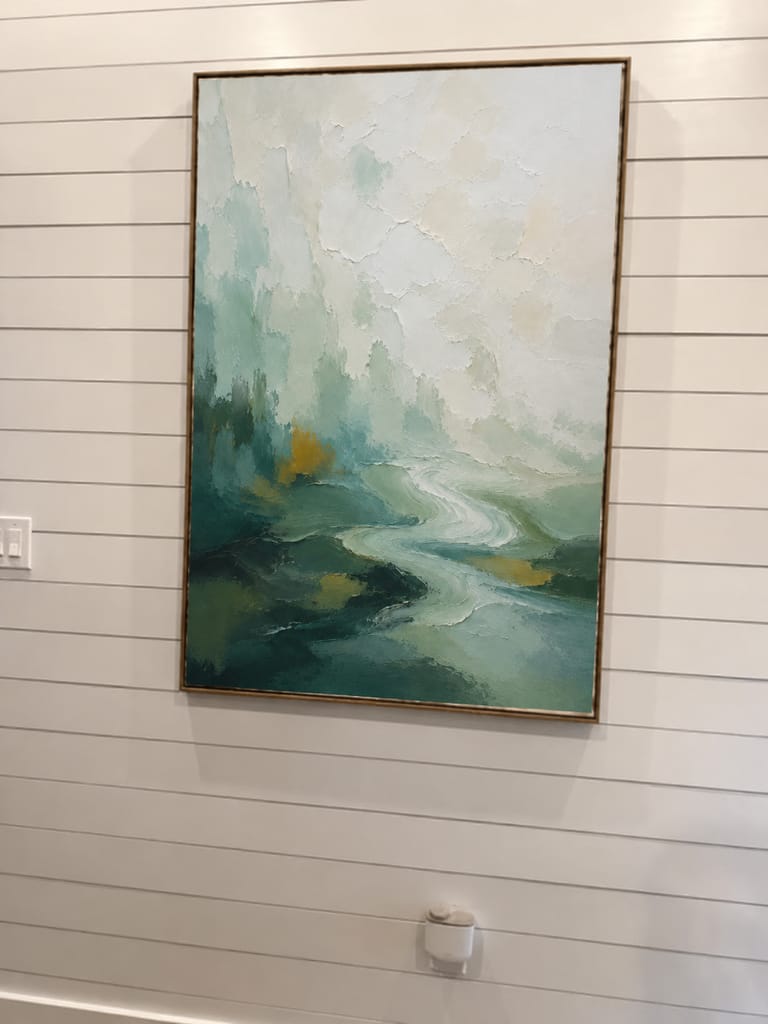Reseña de la foto del cliente sobre el arte del expresionismo abstracto Z0JP
