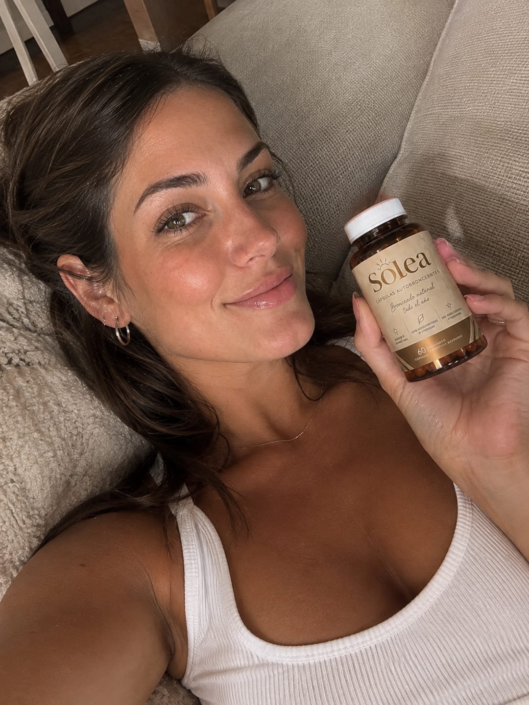 Customer photo review of Solea | Autobronceado en cápsulas para un bronceado radiante