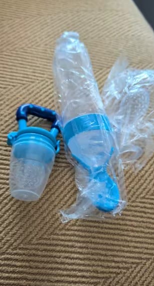 Customer photo review of Kit Cuchara Dosificadora 4 en 1 para Papillas y Fruta