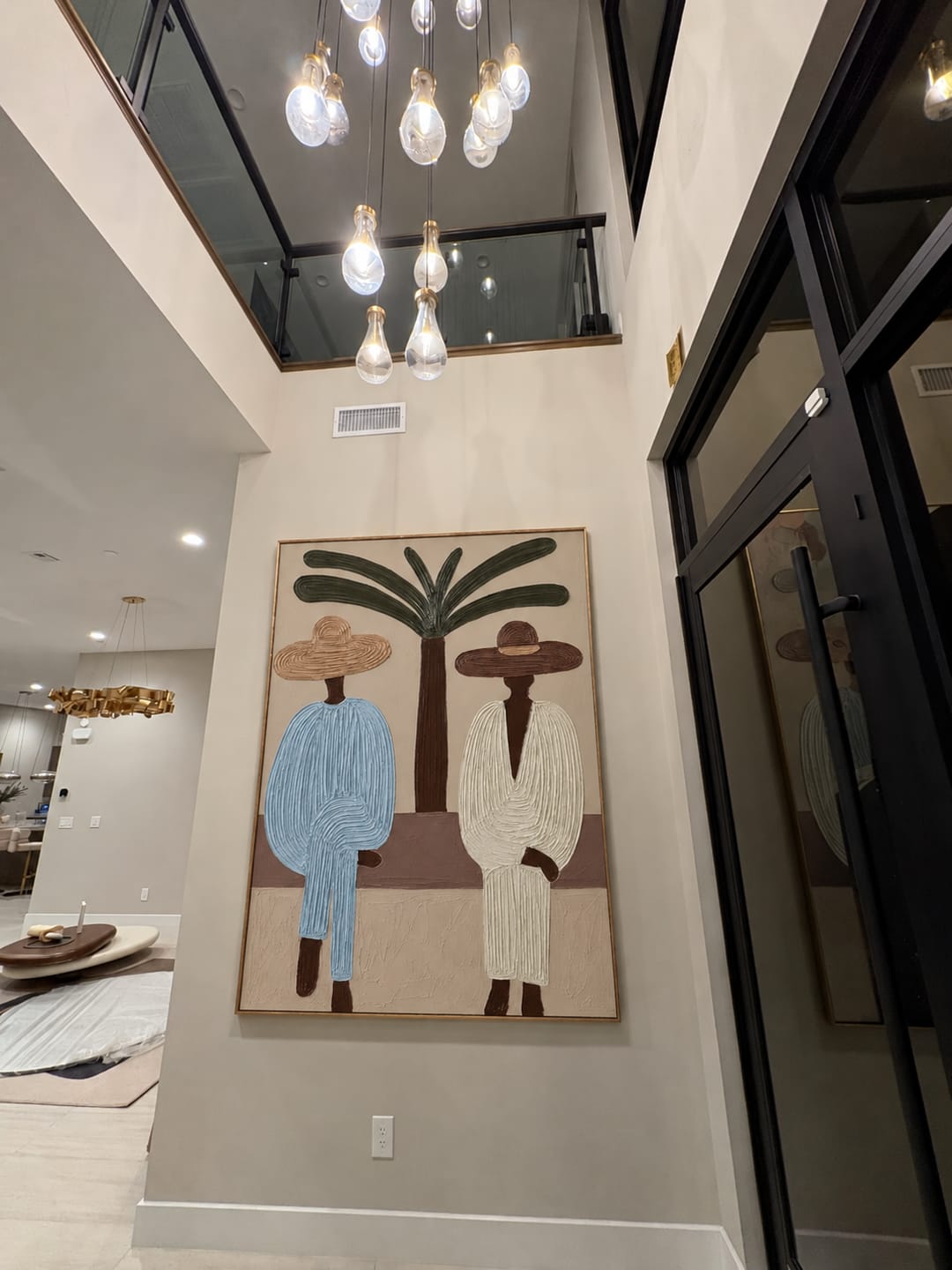 Customer photo review of Palm Companions Figure Wall Art