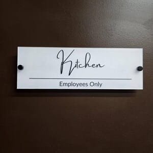 Customer photo review of Office Door Name Plate
