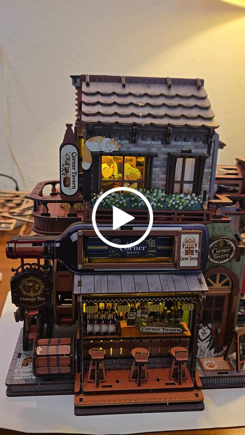 Customer video review of Corner Tavern