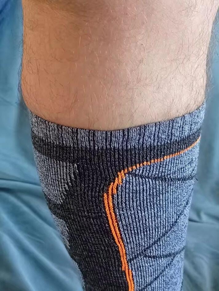 Customer photo review of Beheizte Socken