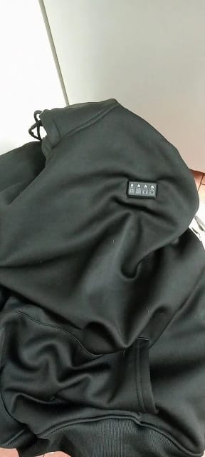 Customer photo review of Heated Hoodie, Unisex