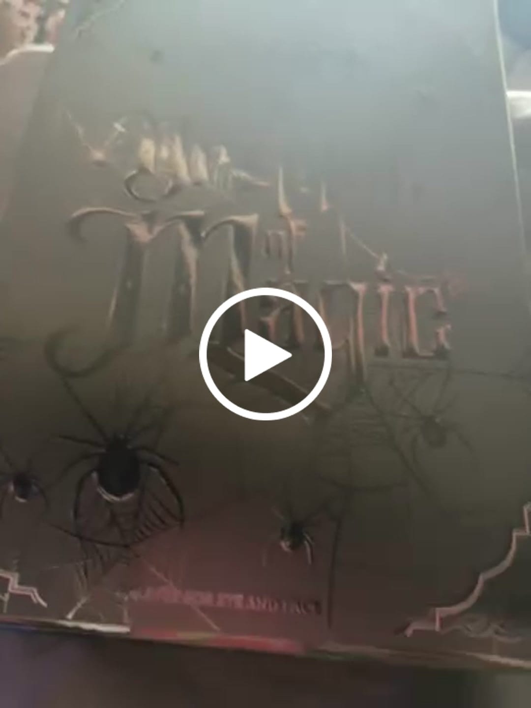 Customer video review of A Droplet Of Magic Halloween Palette