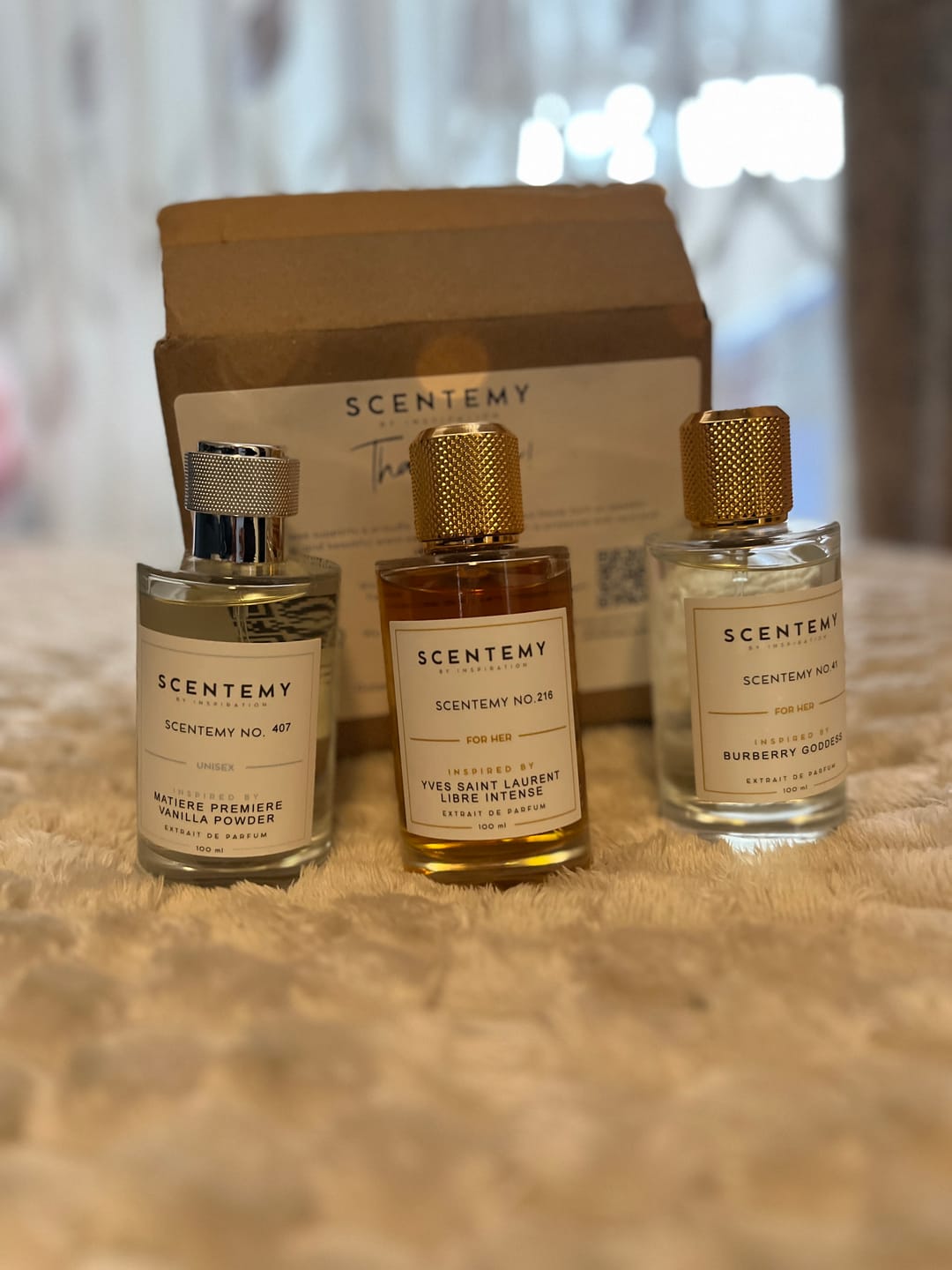 Customer photo review of Limited Time Only: Buy 1 Get 2 FREE 100ml Perfume Bundle